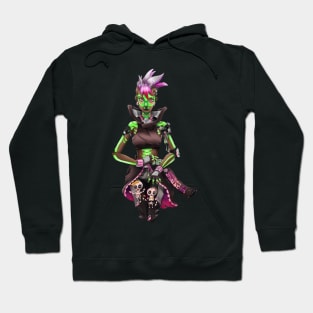 Overwatch sombra with puppets Hoodie